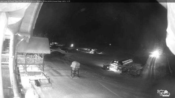 Webcam Lake Louise: Front Side - Whitehorn Summit