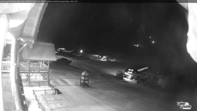 Webcam Lake Louise: Front Side - Whitehorn Summit