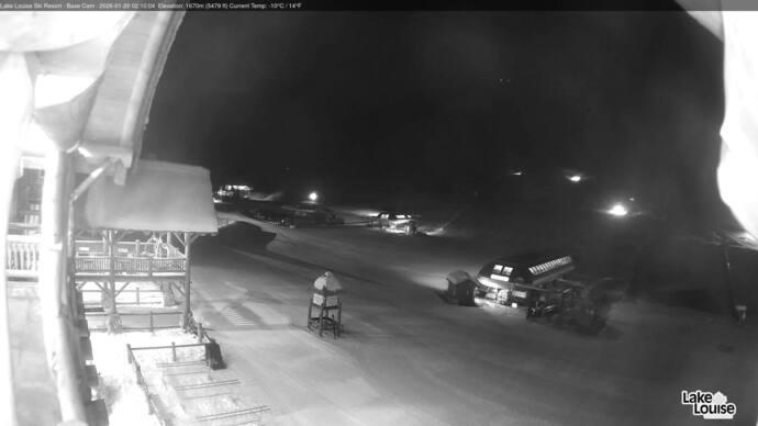 Webcam Lake Louise: Front Side - Whitehorn Summit