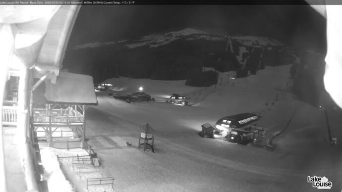Webcam Lake Louise: Front Side - Whitehorn Summit