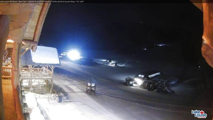 Webcam Lake Louise: Front Side - Whitehorn Summit