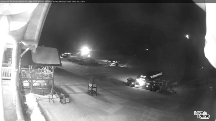 Webcam Lake Louise: Front Side - Whitehorn Summit