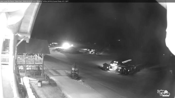 Webcam Lake Louise: Front Side - Whitehorn Summit