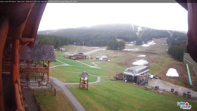 Webcam Lake Louise: Front Side - Whitehorn Summit