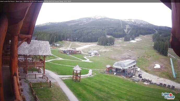 Webcam Lake Louise: Front Side - Whitehorn Summit