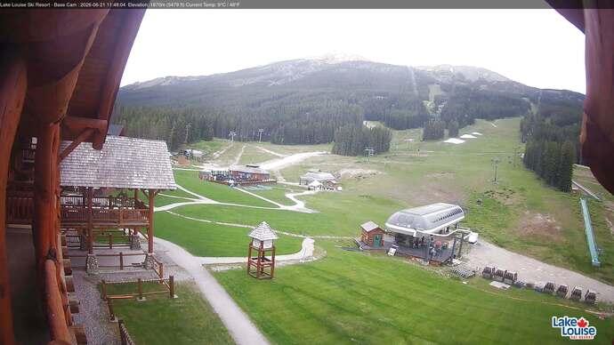Webcam Lake Louise: Front Side - Whitehorn Summit