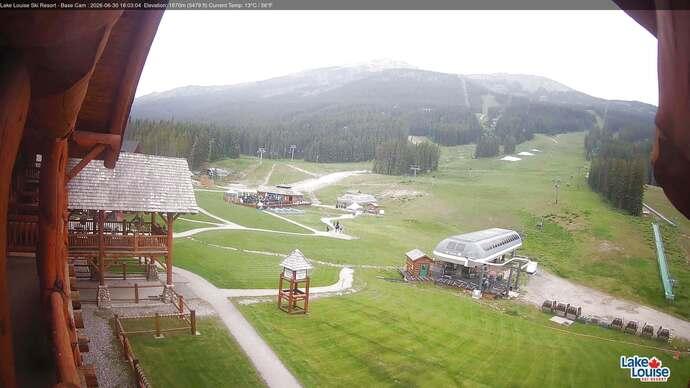 Webcam Lake Louise: Front Side - Whitehorn Summit