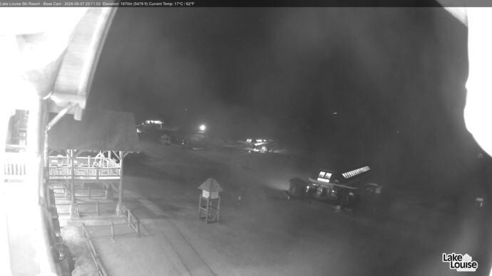 Webcam Lake Louise: Front Side - Whitehorn Summit