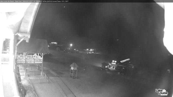 Webcam Lake Louise: Front Side - Whitehorn Summit