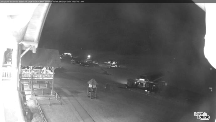 Webcam Lake Louise: Front Side - Whitehorn Summit