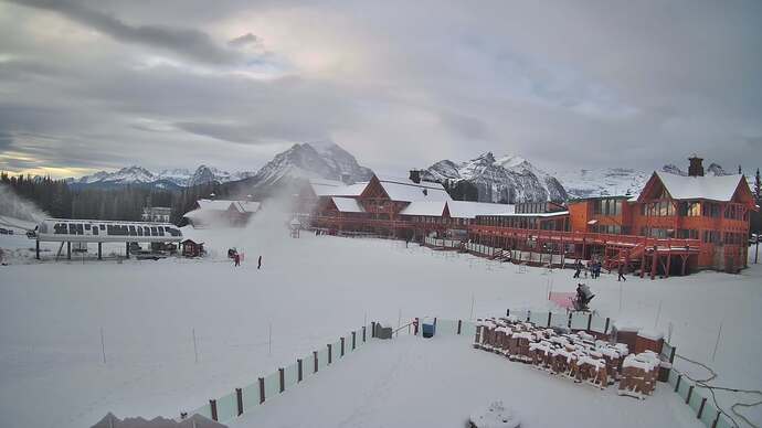 Webcam Lake Louise: Lodge of ten peaks