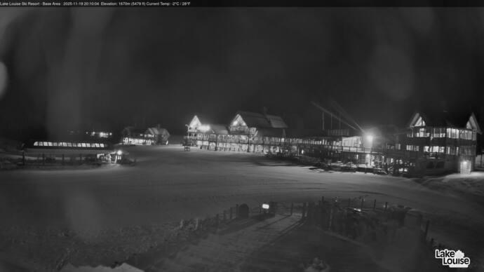 Webcam Lake Louise: Lodge of ten peaks