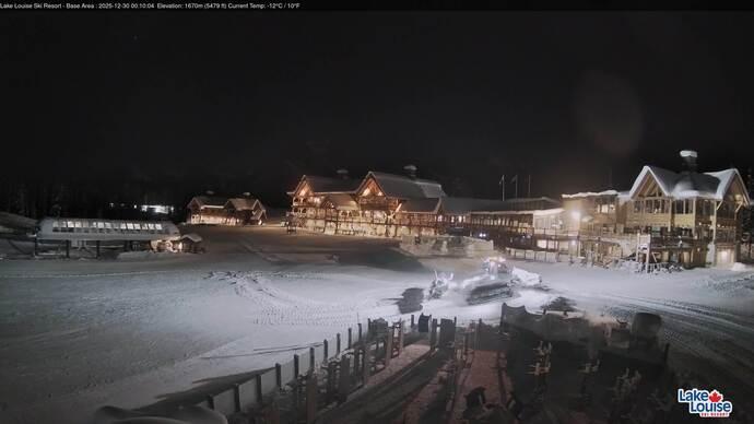 Webcam Lake Louise: Lodge of ten peaks