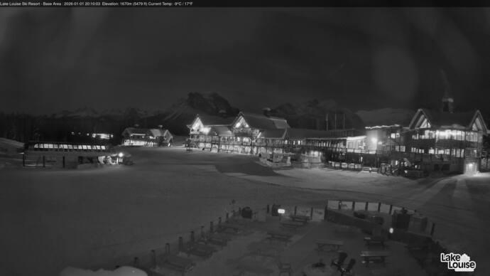 Webcam Lake Louise: Lodge of ten peaks