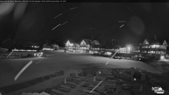 Webcam Lake Louise: Lodge of ten peaks