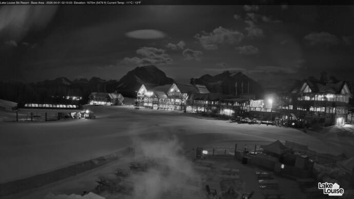Webcam Lake Louise: Lodge of ten peaks