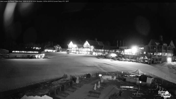 Webcam Lake Louise: Lodge of ten peaks