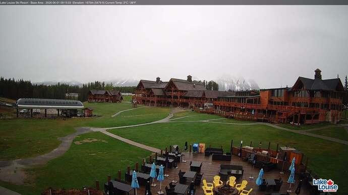 Webcam Lake Louise: Lodge of ten peaks