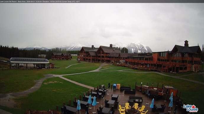 Webcam Lake Louise: Lodge of ten peaks