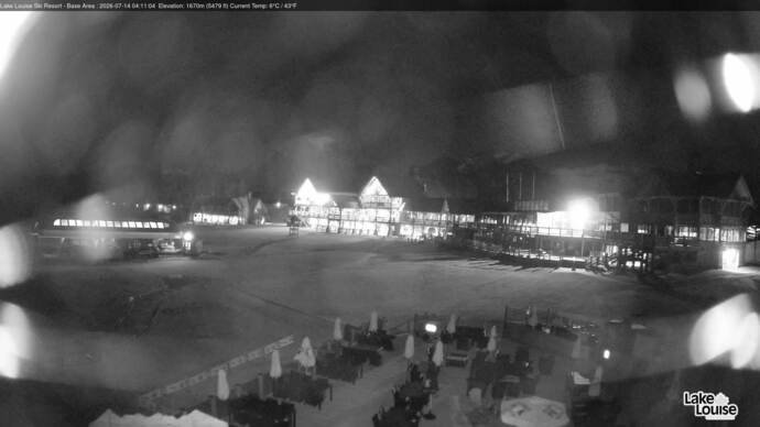 Webcam Lake Louise: Lodge of ten peaks