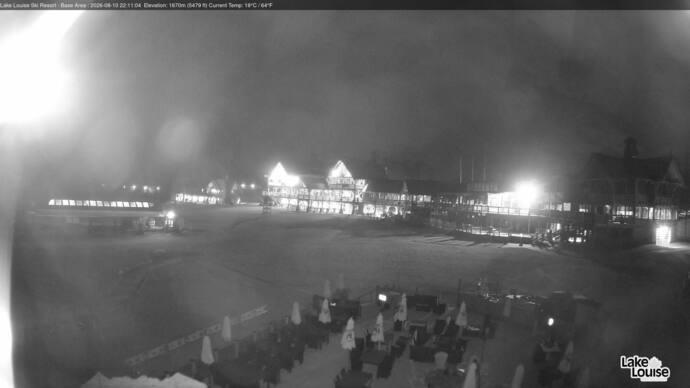 Webcam Lake Louise: Lodge of ten peaks