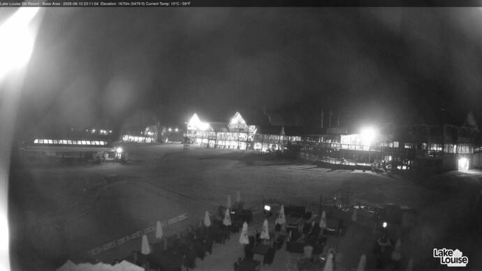 Webcam Lake Louise: Lodge of ten peaks