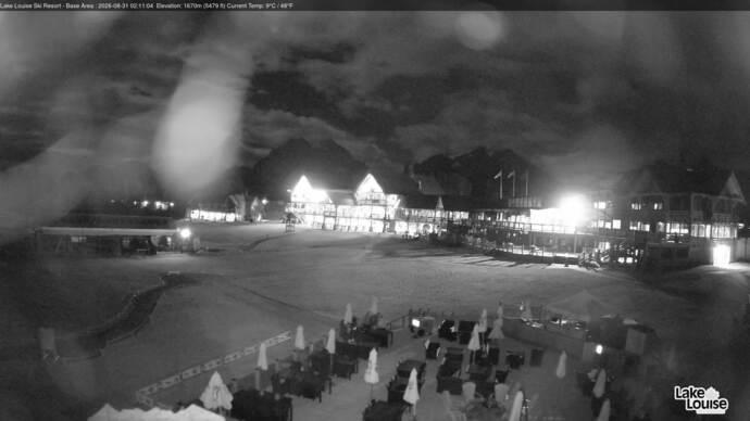 Webcam Lake Louise: Lodge of ten peaks