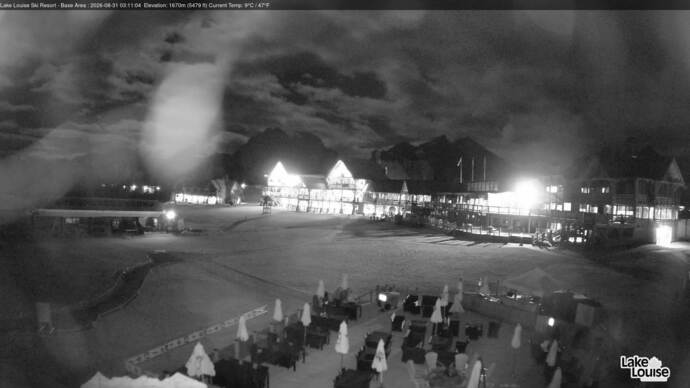 Webcam Lake Louise: Lodge of ten peaks
