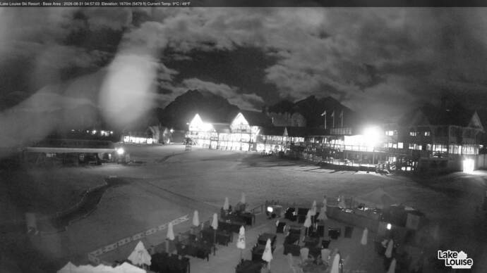 Webcam Lake Louise: Lodge of ten peaks