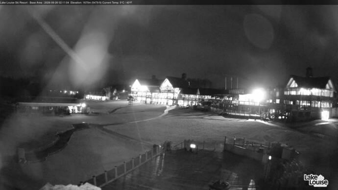 Webcam Lake Louise: Lodge of ten peaks