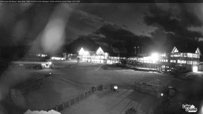 Webcam Lake Louise: Lodge of ten peaks