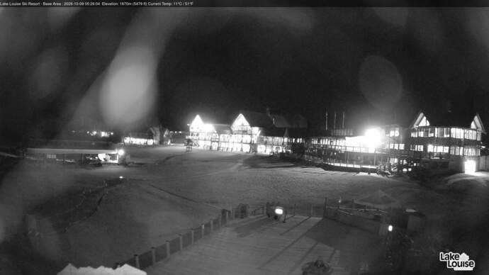 Webcam Lake Louise: Lodge of ten peaks