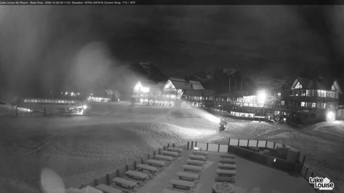 Webcam Lake Louise: Lodge of ten peaks