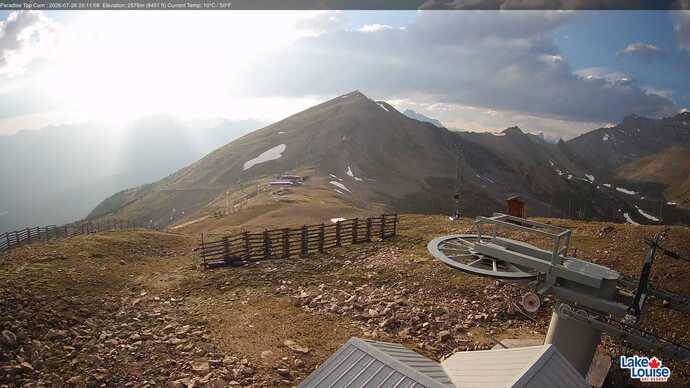 Webcam Lake Louise: Paradise