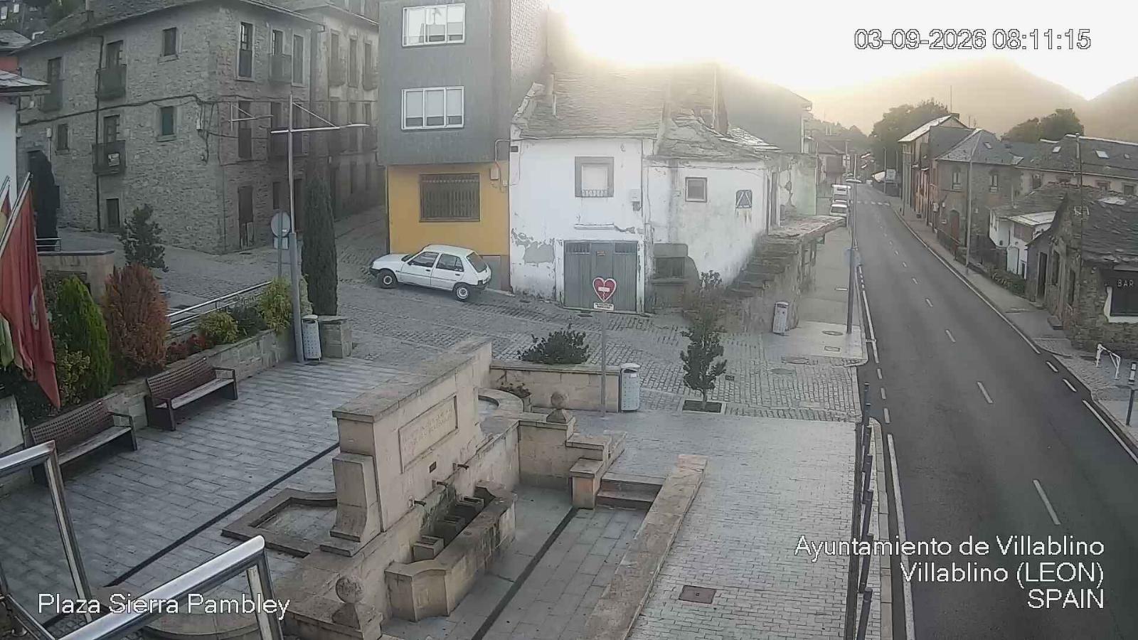 Webcam Leitariegos: Plaza Sierra Pambley