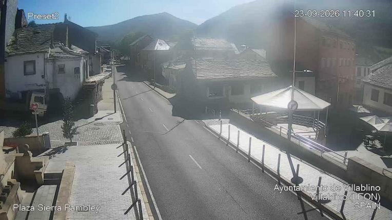Webcam Leitariegos: Plaza Sierra Pambley