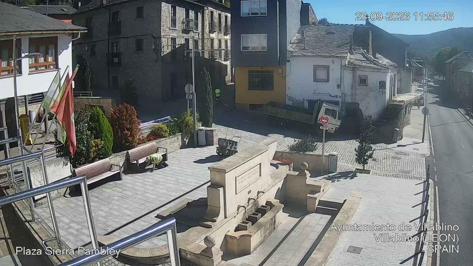 Webcam Leitariegos: Plaza Sierra Pambley