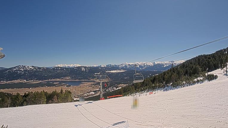 Webcam Les Angles: Bas de station