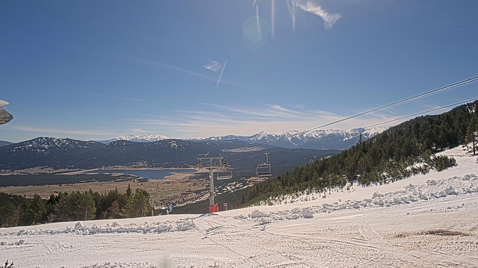 Webcam Les Angles: Bas de station