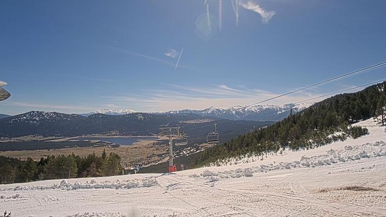 Webcam Les Angles: Bas de station