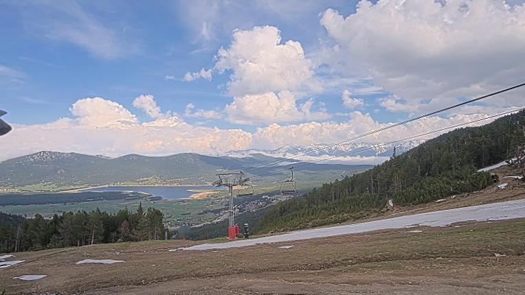 Webcam Les Angles: Bas de station