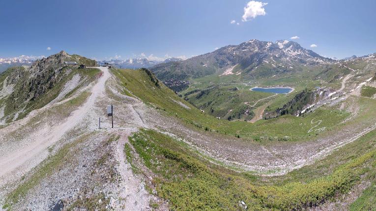 Webcam Les Arcs: Arpette - 2400m