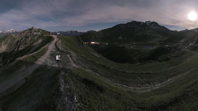 Webcam Les Arcs: Arpette - 2400m