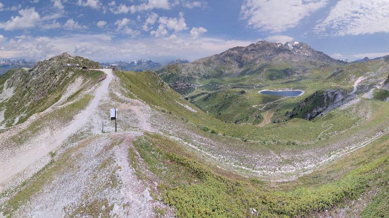 Webcam Les Arcs: Arpette - 2400m