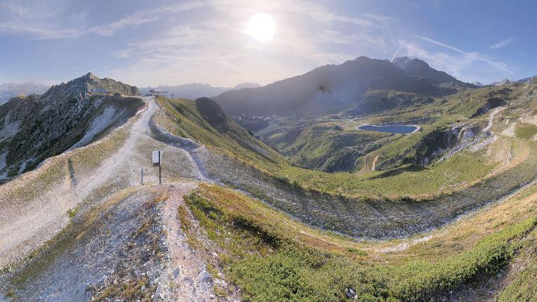 Webcam Les Arcs: Arpette - 2400m