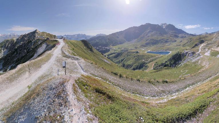 Webcam Les Arcs: Arpette - 2400m