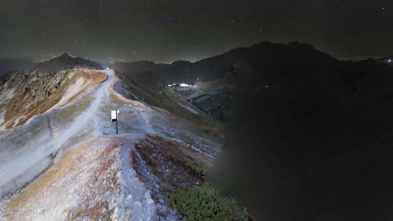 Webcam Les Arcs: Arpette - 2400m