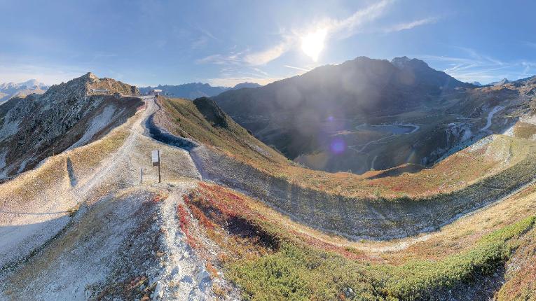 Webcam Les Arcs: Arpette - 2400m