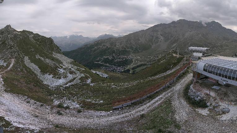 Webcam Les Arcs: Arpette - 2400m