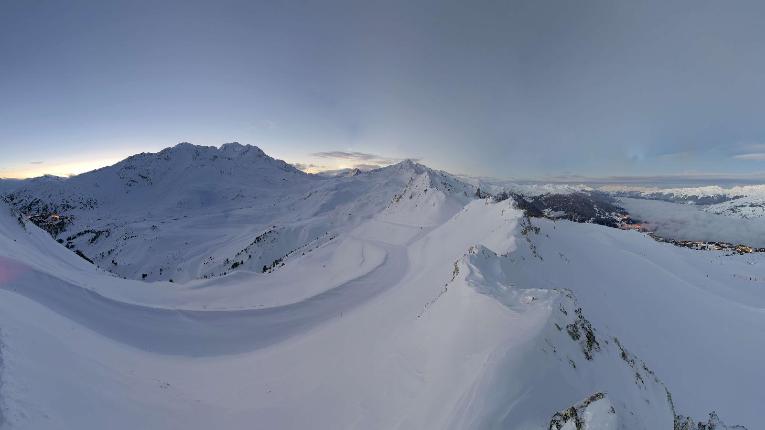 Webcam Les Arcs: Arpette - 2400m